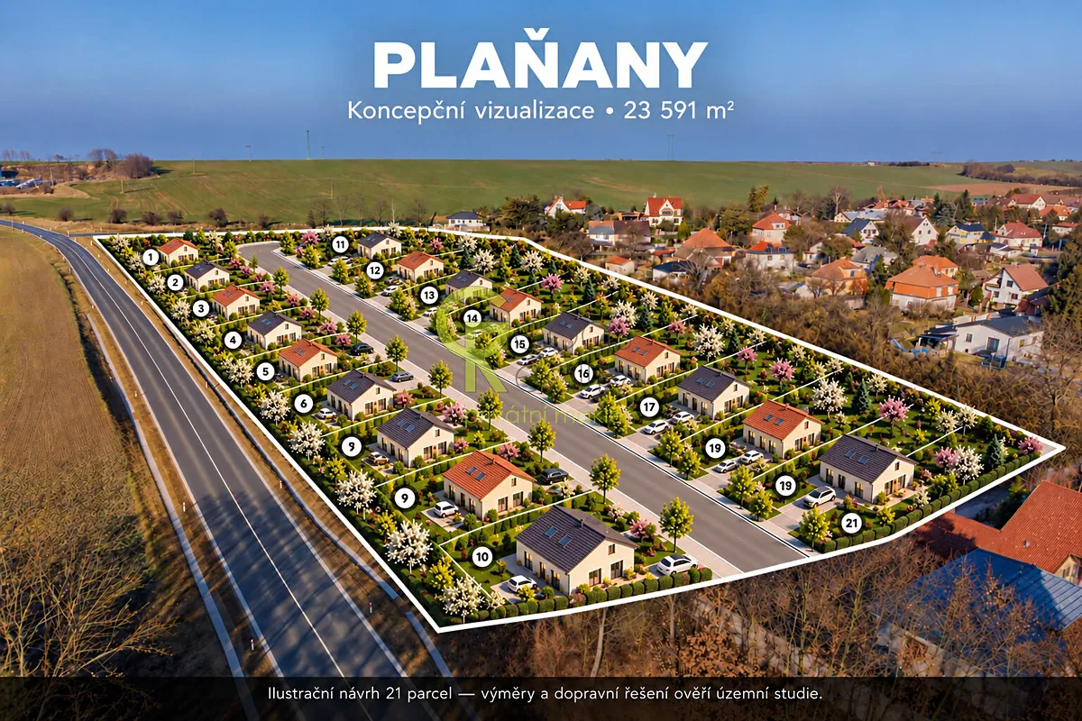 Prodej stavebního pozemku 23591 m²